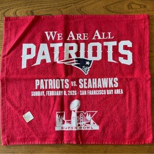 Super Bowl 2026 Patriots towel